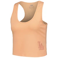 Pro Standard Los Angeles Dodgers Neutral Fitted Racerback Tank Top