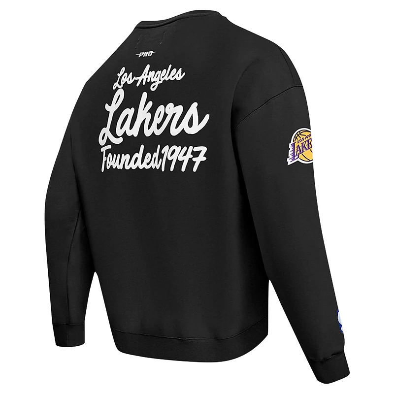 Pro Standard Los Angeles Lakers Paint the City Pullover Sweatshirt