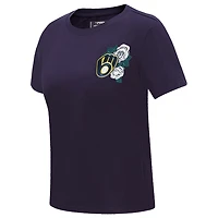 Pro Standard Milwaukee Brewers Roses Fitted T-Shirt