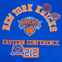 Pro Standard New York Knicks Area Code Cropped Pullover Sweatshirt