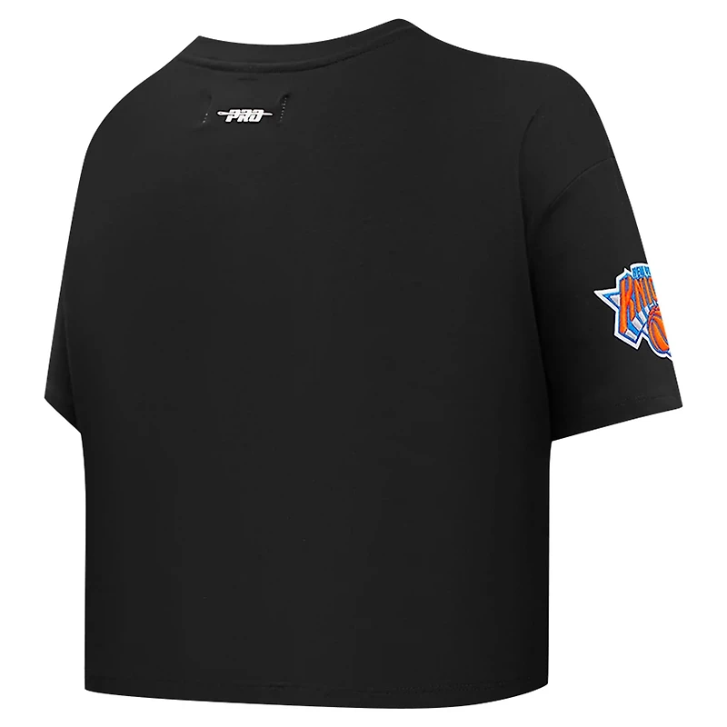 Pro Standard New York Knicks Jewels Boxy Cropped T-Shirt