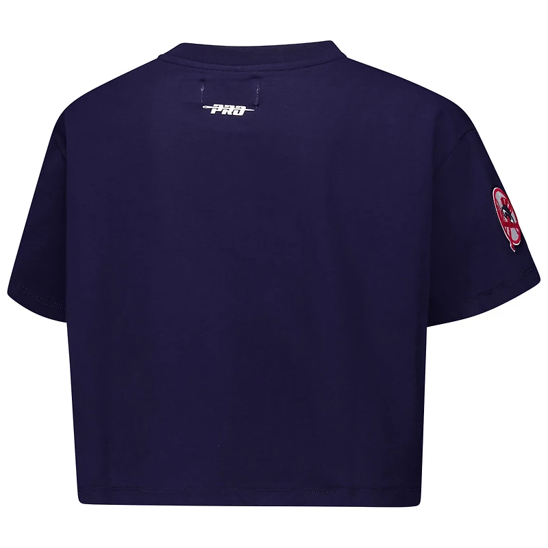 Pro Standard New York Yankees Made To Play Boxy Cropped T-Shirt