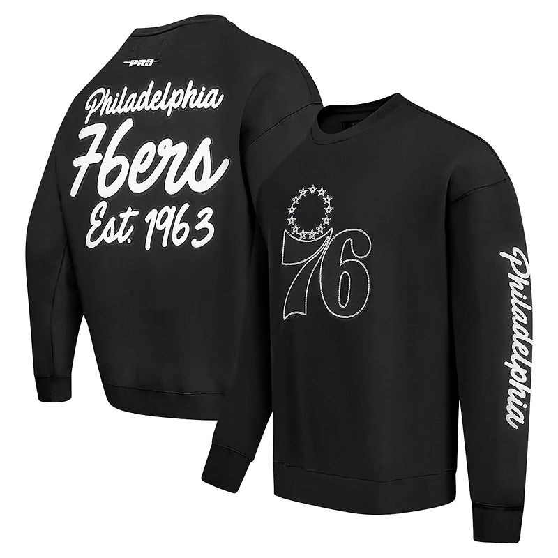 Pro Standard Philadelphia 76ers Paint the City Drop Shoulder Sweatshirt