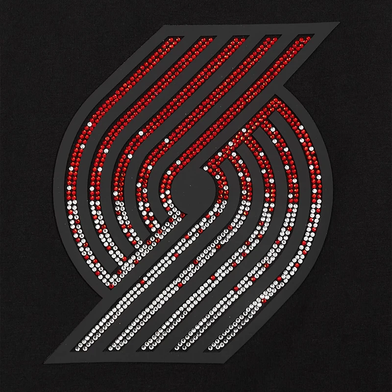 Pro Standard Portland Trail Blazers Jewels Boxy Cropped T-Shirt