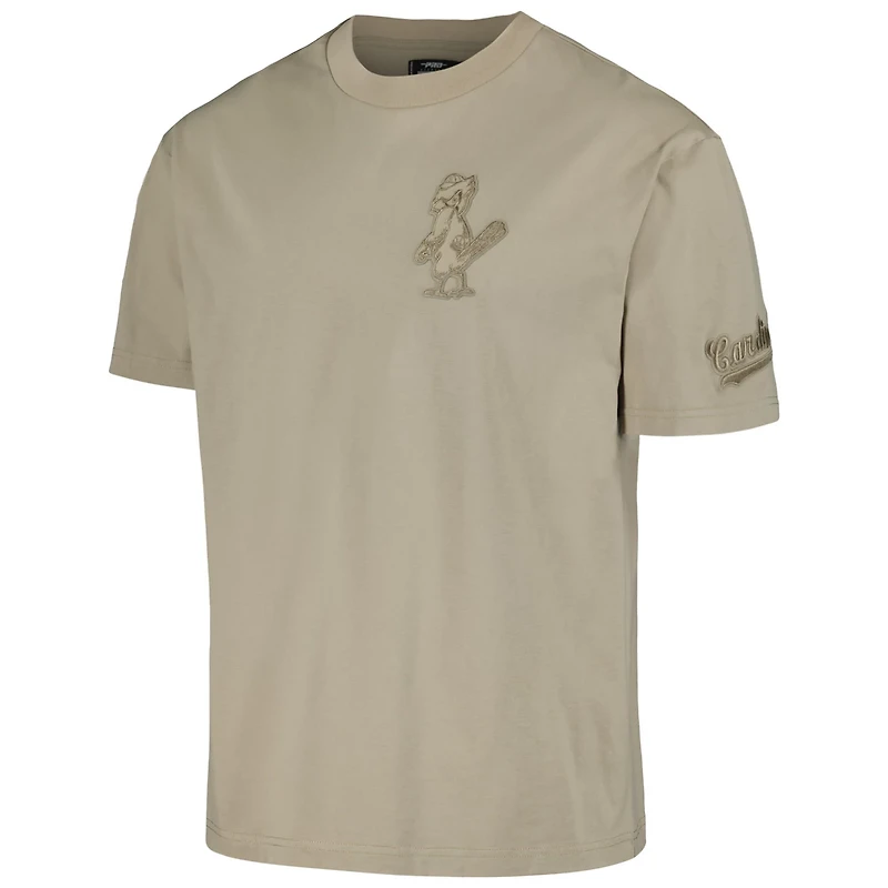 Pro Standard St Louis Cardinals Neutral Drop Shoulder T-Shirt