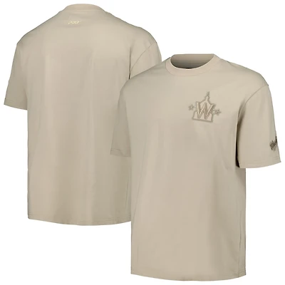 Pro Standard Washington Nationals Neutral Drop Shoulder T-Shirt