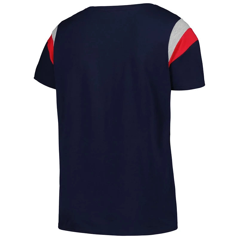 Profile Atlanta Braves Plus Scoop Neck T-Shirt