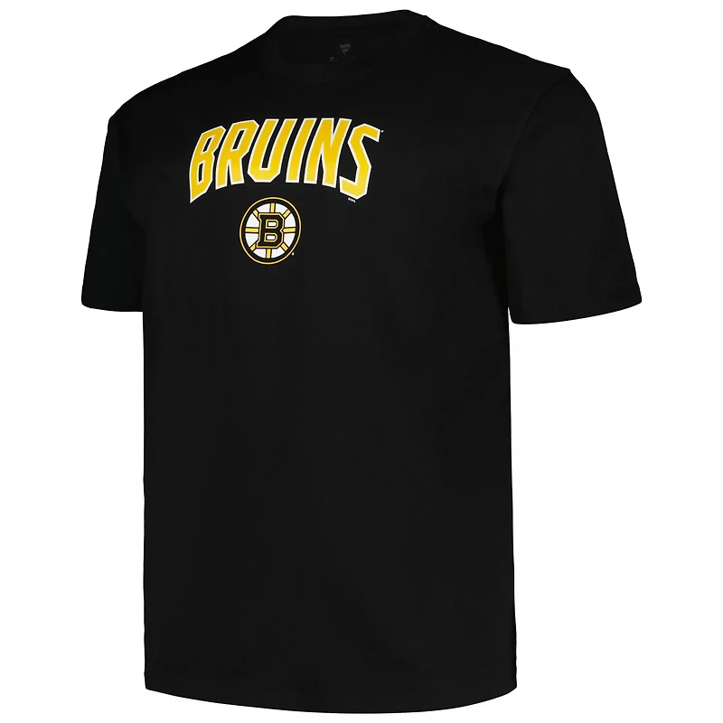 Profile Boston Bruins Big  Tall Arch Over Logo T-Shirt