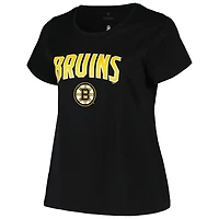 Profile Boston Bruins Plus Arch Over Logo T-Shirt