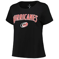 Profile Carolina Hurricanes Plus Arch Over Logo T-Shirt
