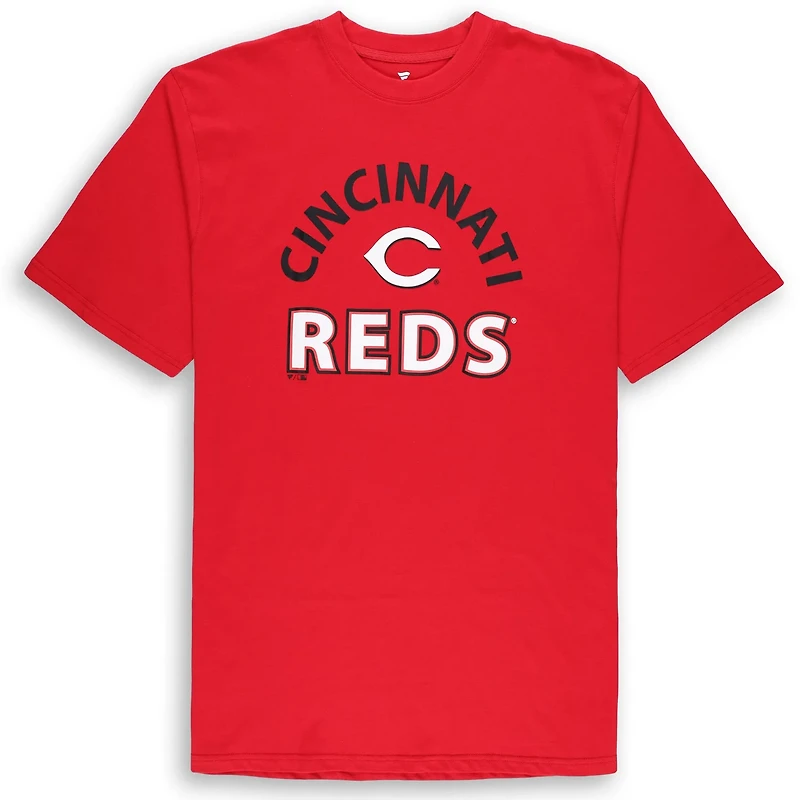 Profile Cincinnati Reds Big  Tall T-Shirt Shorts Combo Set