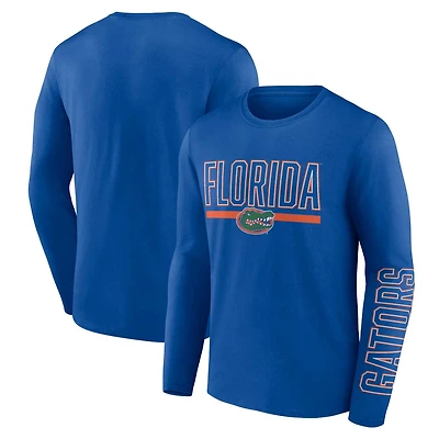Profile Florida Gators Big  Tall Two-Hit Graphic Long Sleeve T-Shirt