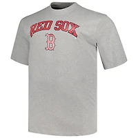 Profile Heather Gray Boston Red Sox Big  Tall T-Shirt Combo Pack