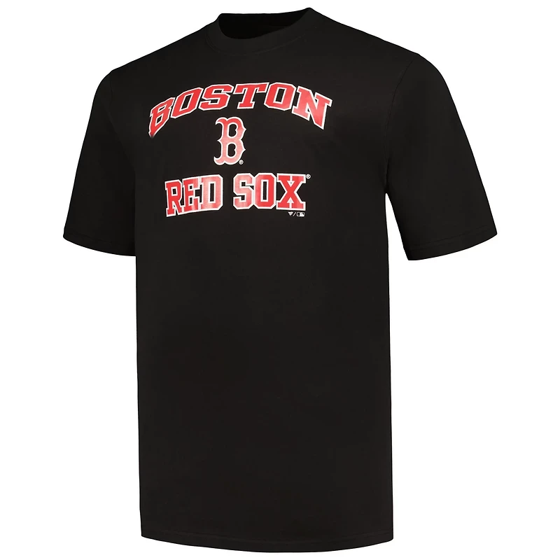 Profile Heather Gray Boston Red Sox Big  Tall T-Shirt Combo Pack