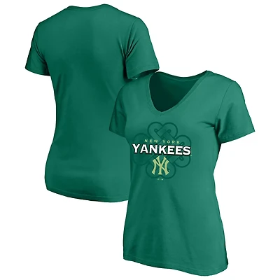 Profile Kelly New York Yankees Plus Celtic V-Neck T-Shirt