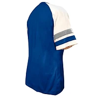 Profile Los Angeles Dodgers Arched Notch Neck T-Shirt