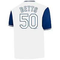 Profile Mookie Betts Los Angeles Dodgers Big  Tall Name Number Birdeye V-Neck T-Shirt