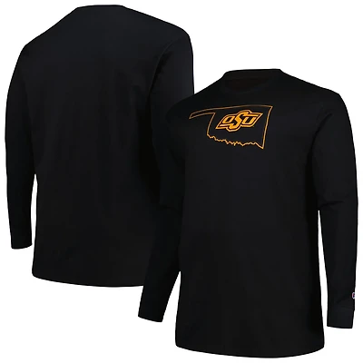 Profile Oklahoma State Cowboys Big Tall Pop Long Sleeve T-Shirt