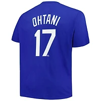 Profile Shohei Ohtani Los Angeles Dodgers Big  Tall Name Number T-Shirt