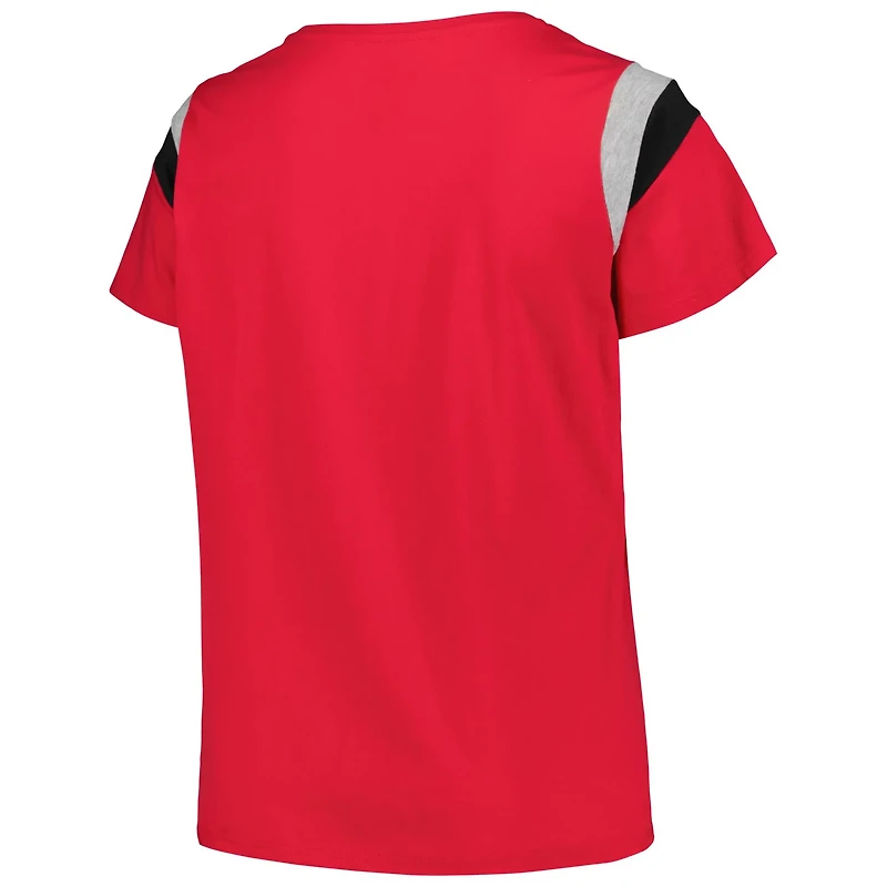 Profile St Louis Cardinals Plus Scoop Neck T-Shirt