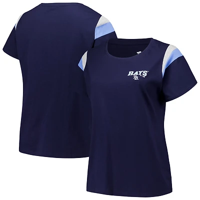 Profile Tampa Bay Rays Plus Scoop Neck T-Shirt