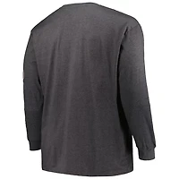 Profile Texas AM Aggies Big  Tall Two-Hit Graphic Long Sleeve T-Shirt