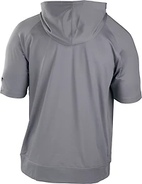 Rawlings Men's Hooded Short Sleeve Baseball Sweatshirt