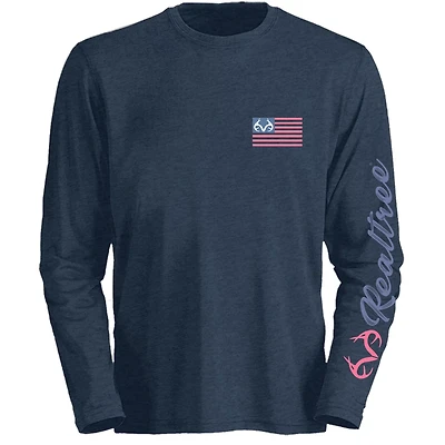 Realtree America Script Long sleeve T-shirt