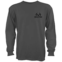 Realtree Men's APX Vertical Flag Long Sleeve Graphic T-shirt