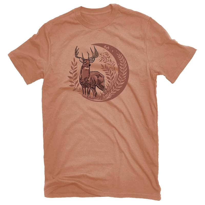 Realtree Women's Moon Deer Short Sleeve T-shirt