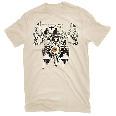 Realtree Women's Patterned Euro Mountain Short Sleeve T-shirt