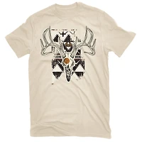 Realtree Women's Patterned Euro Mountain Short Sleeve T-shirt