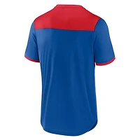 /Red Chicago Cubs True Classics Walk-Off V-Neck T-Shirt