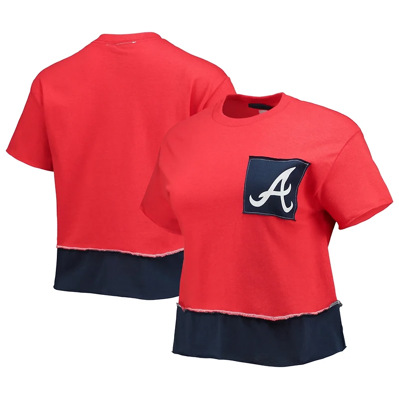 Refried Apparel Atlanta Braves Cropped T-Shirt