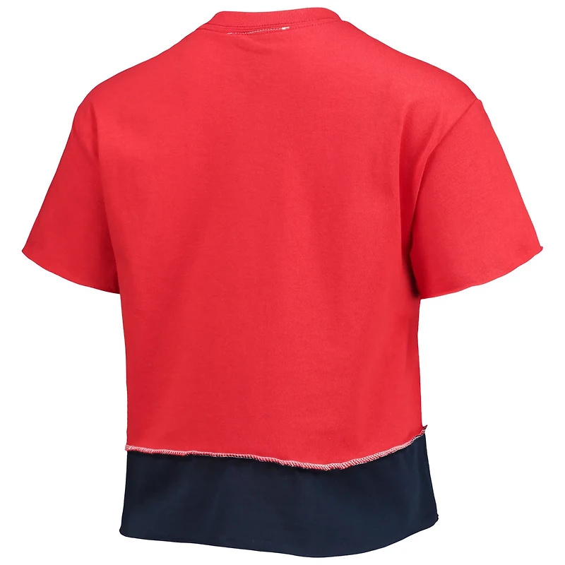 Refried Apparel Atlanta Braves Cropped T-Shirt