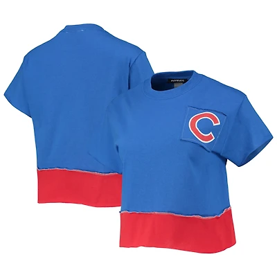 Refried Apparel Chicago Cubs Cropped T-Shirt