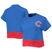 Refried Apparel Chicago Cubs Cropped T-Shirt