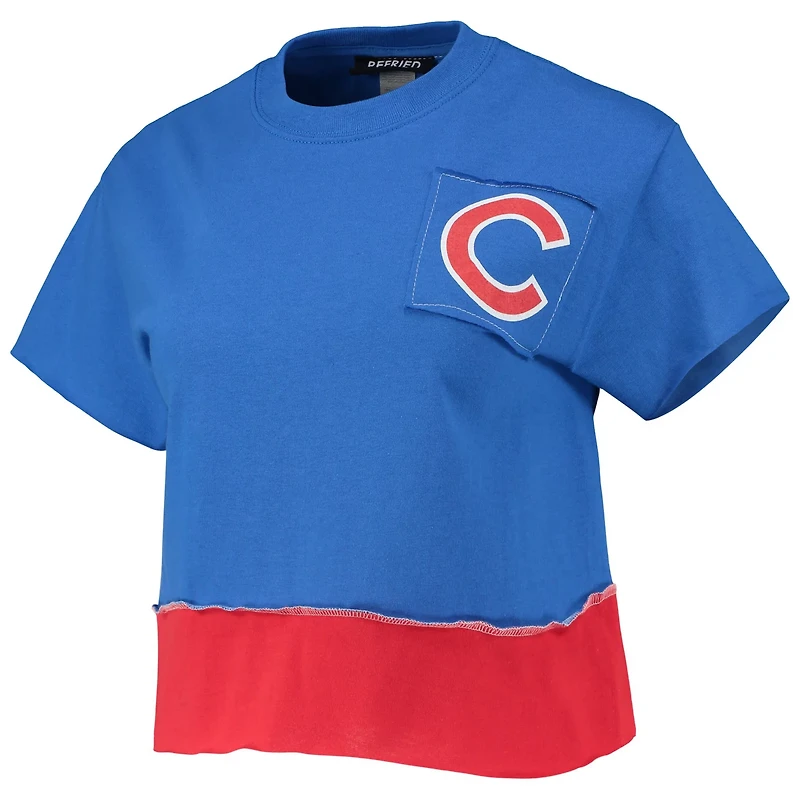 Refried Apparel Chicago Cubs Cropped T-Shirt