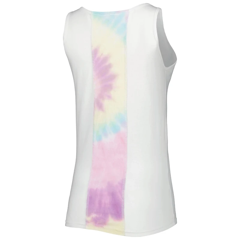Refried Apparel Chicago Cubs Tie-Dye Tank Top