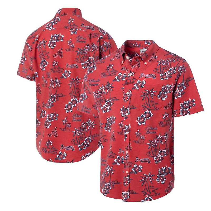 Reyn Spooner Atlanta Braves Kekai Button-Down Shirt