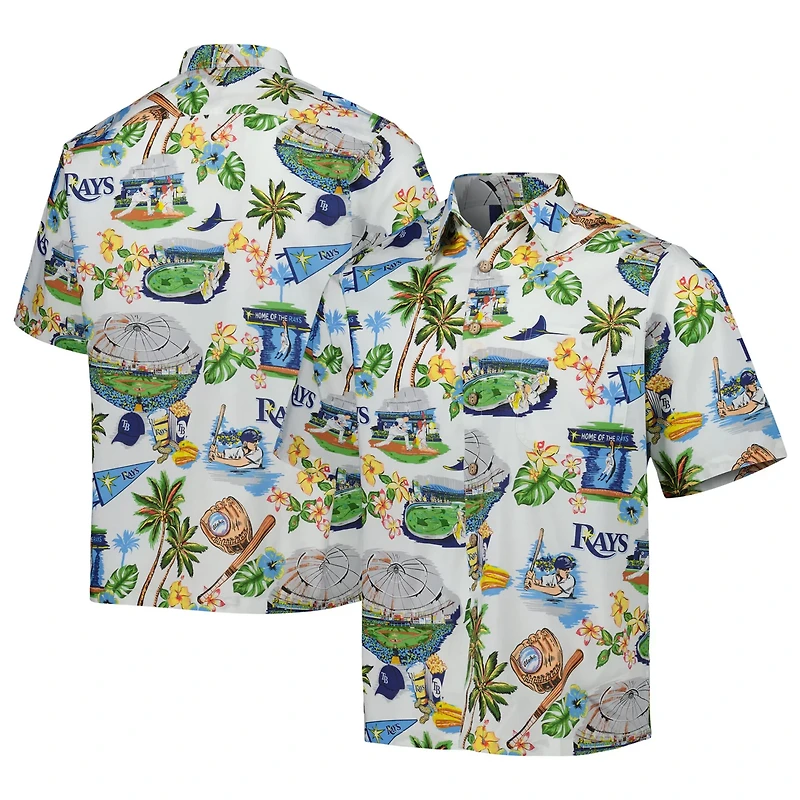 Reyn Spooner Tampa Bay Rays Scenic Button-Up Shirt