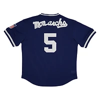 Rings  Crwns 5 Kansas City Monarchs Mesh Replica V-Neck Jersey