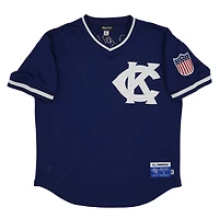 Rings  Crwns 5 Kansas City Monarchs Mesh Replica V-Neck Jersey