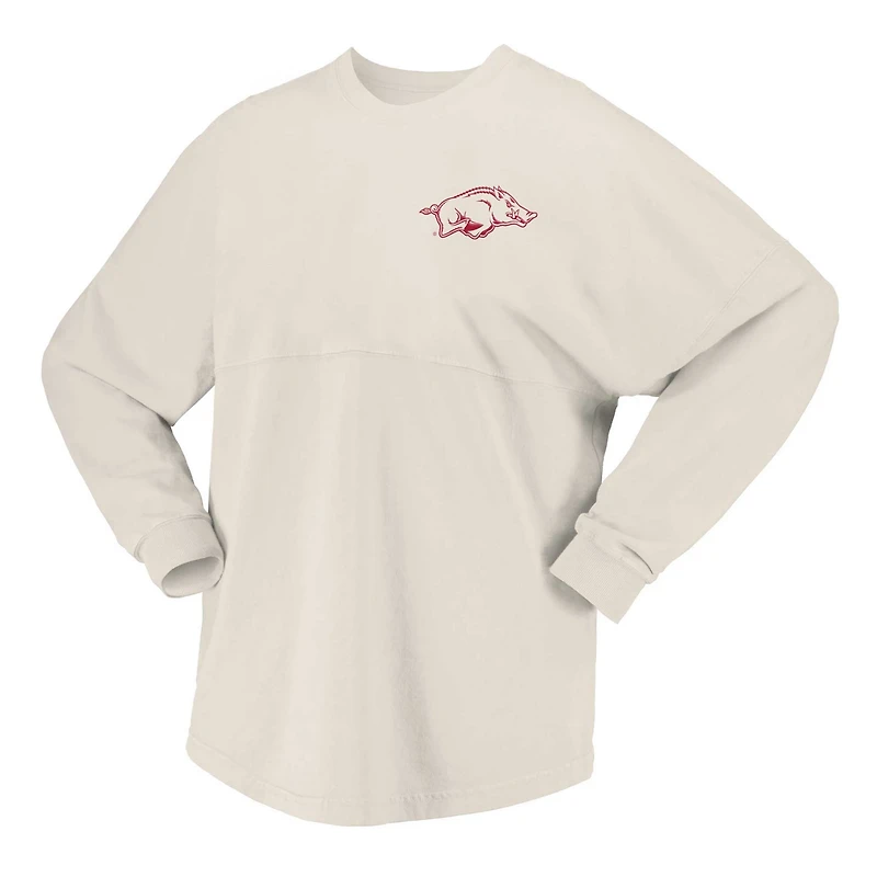 Spirit Jersey Arkansas Razorbacks Rainbow Arch Long Sleeve T-Shirt