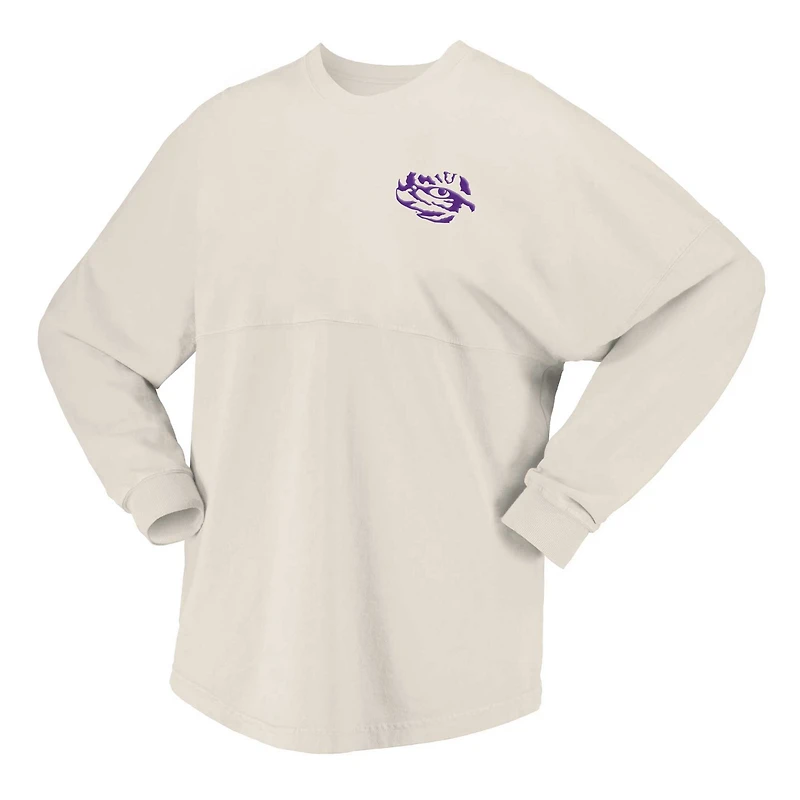 Spirit Jersey LSU Tigers Rainbow Arch Long Sleeve T-Shirt
