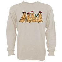St. Jude's Children's Hospital Women's Christmas Goldens Long Sleeve T-shirt