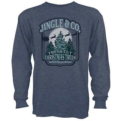 St. Jude's Children's Hospital Women's Jingle And Co Christmas Trees Long Sleeve T-shirt
