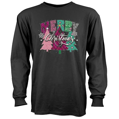 St. Jude's Children's Hospital Women's Merry Christmas Tree Long Sleeve T-shirt