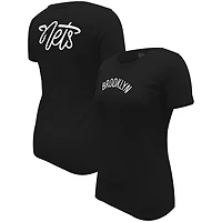 Stadium Essentials Brooklyn Nets Origins Script T-Shirt