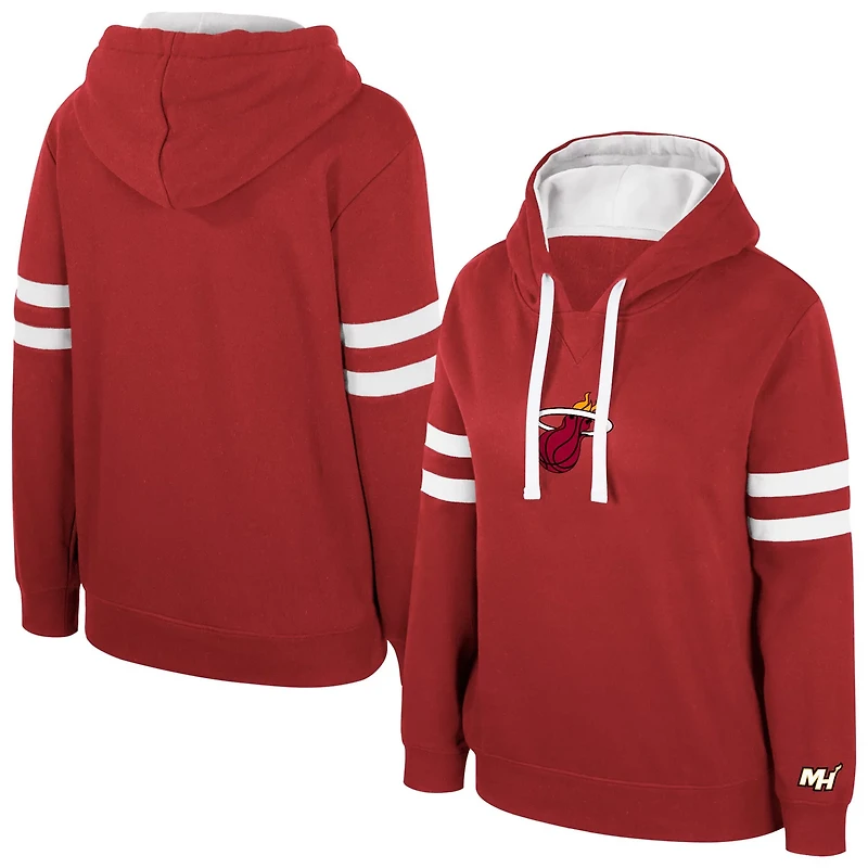 Stadium Essentials Dark Miami Heat Road Game Pullover Hoodie
